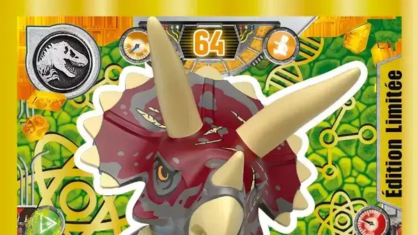 Vignette de Tricératops en action édition limitée