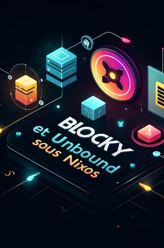 Couverture de Blocky et Unbound sous NixOS
