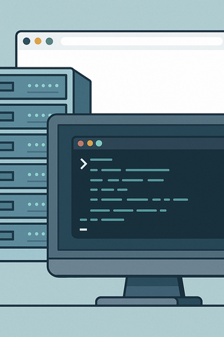 Couverture de Piloter ses serveurs avec un émulateur de terminal web