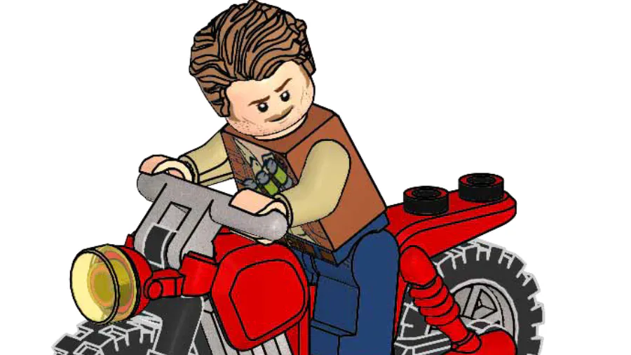Image de couverture pour Owen Grady and Red Motorbike