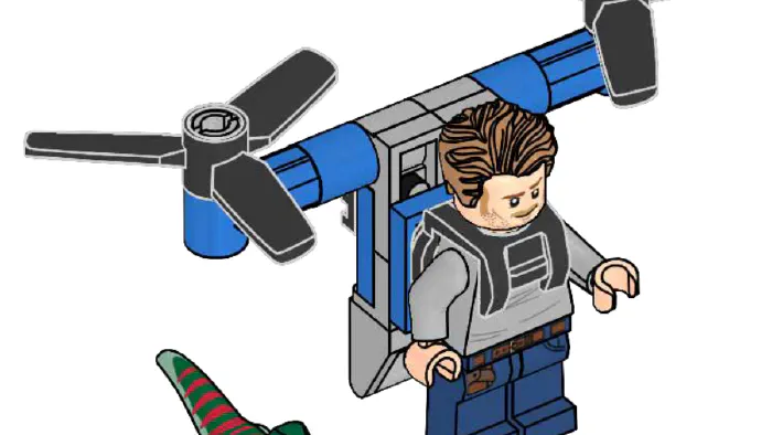 Image de couverture pour Owen with Jet Pack and Raptor