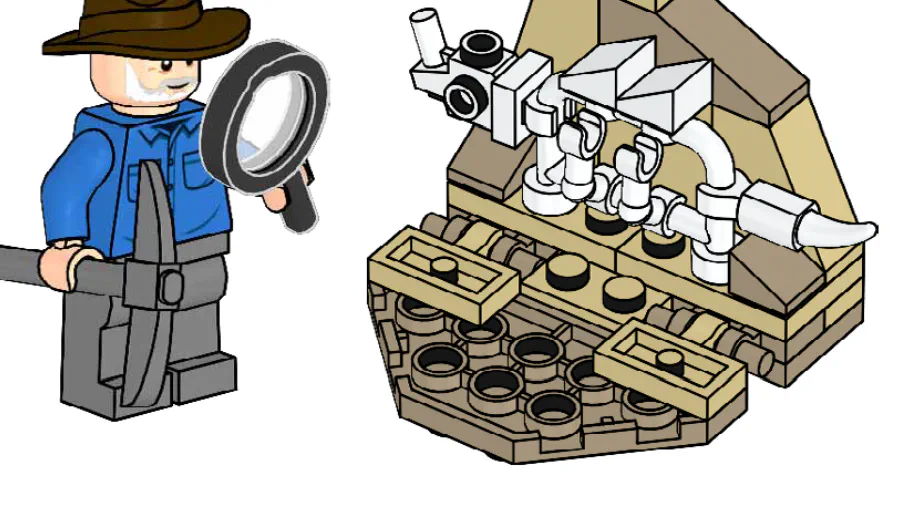 Image de couverture pour Alan Grant and Dino Skeleton