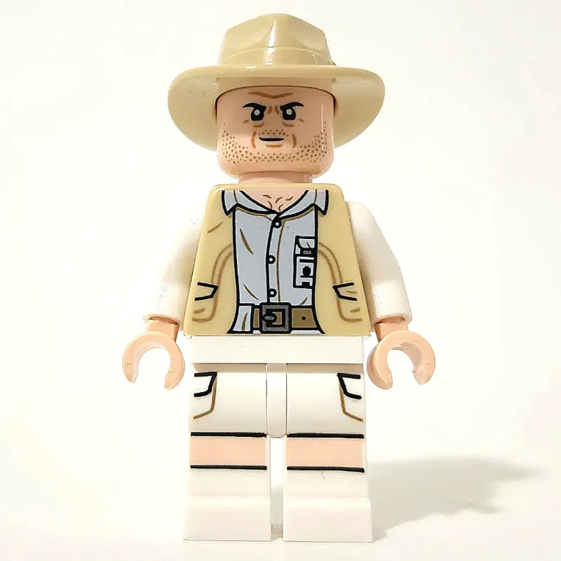 Robert Muldoon and Baby Raptor