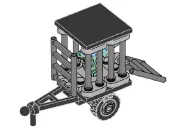 Baby Raptor with Transport Cage