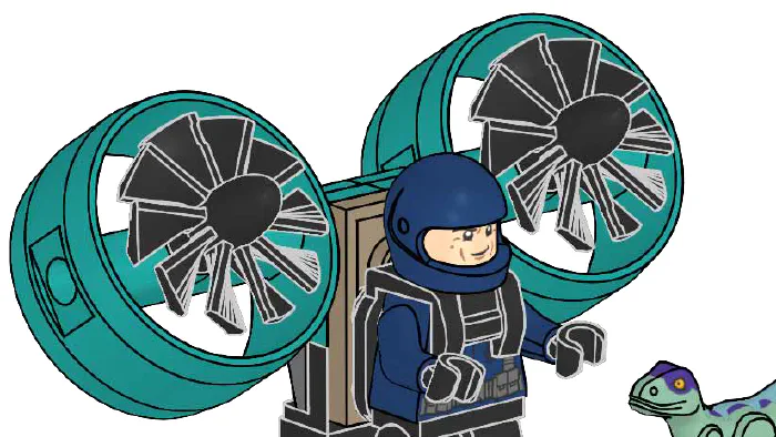 Image de couverture pour Guard with Jet Pack and Raptor