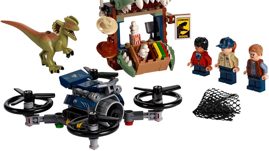 Image de couverture pour Dilophosaurus on the Loose