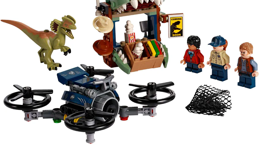 Image de couverture pour Dilophosaurus on the Loose