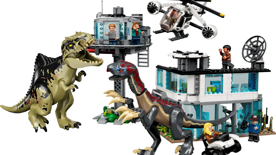 Image de couverture pour Giganotosaurus & Therizinosaurus Attack