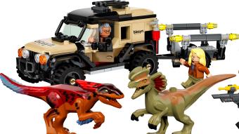 Image de couverture pour Pyroraptor & Dilophosaurus Transport