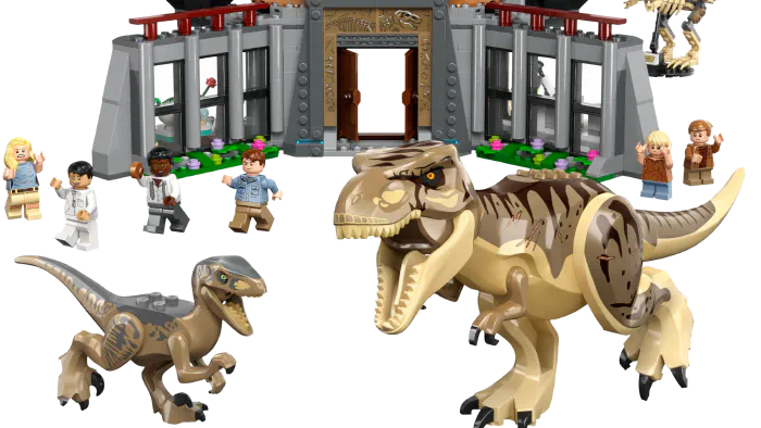 Image de couverture pour Visitor Center: T. rex & Raptor Attack