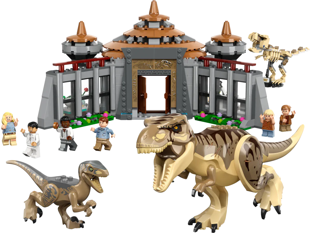 Visitor Center: T. rex & Raptor Attack