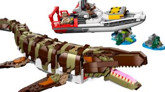 Image de couverture pour Brick-Built Mosasaurus Boat Mission