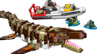 Image de couverture pour Brick-Built Mosasaurus Boat Mission
