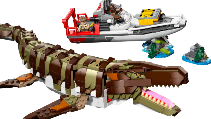 Image de couverture pour Brick-Built Mosasaurus Boat Mission