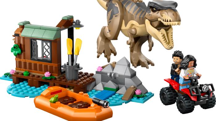 Image de couverture pour T. rex River Escape