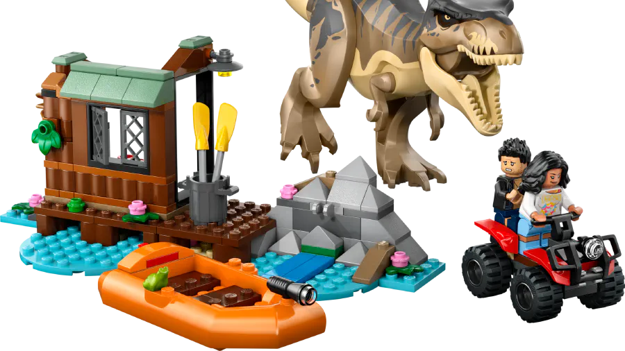 Image de couverture pour T. rex River Escape