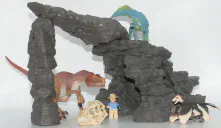 Kit de dinosaures avec grotte
