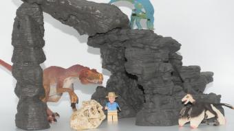 Image de couverture pour Kit de dinosaures avec grotte