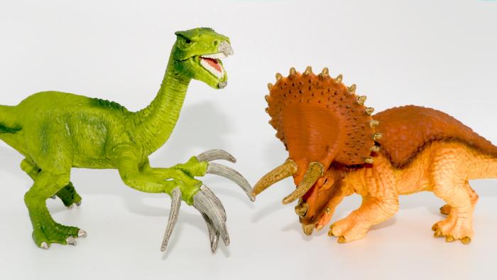 Image de couverture pour Petits Triceratops et Therizinosaurus