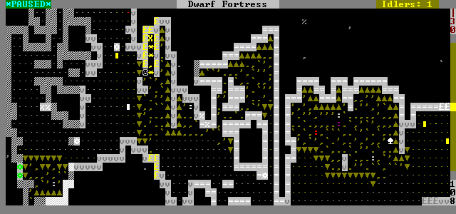 *Dwarf Fortress* en VO ASCII COhfbc