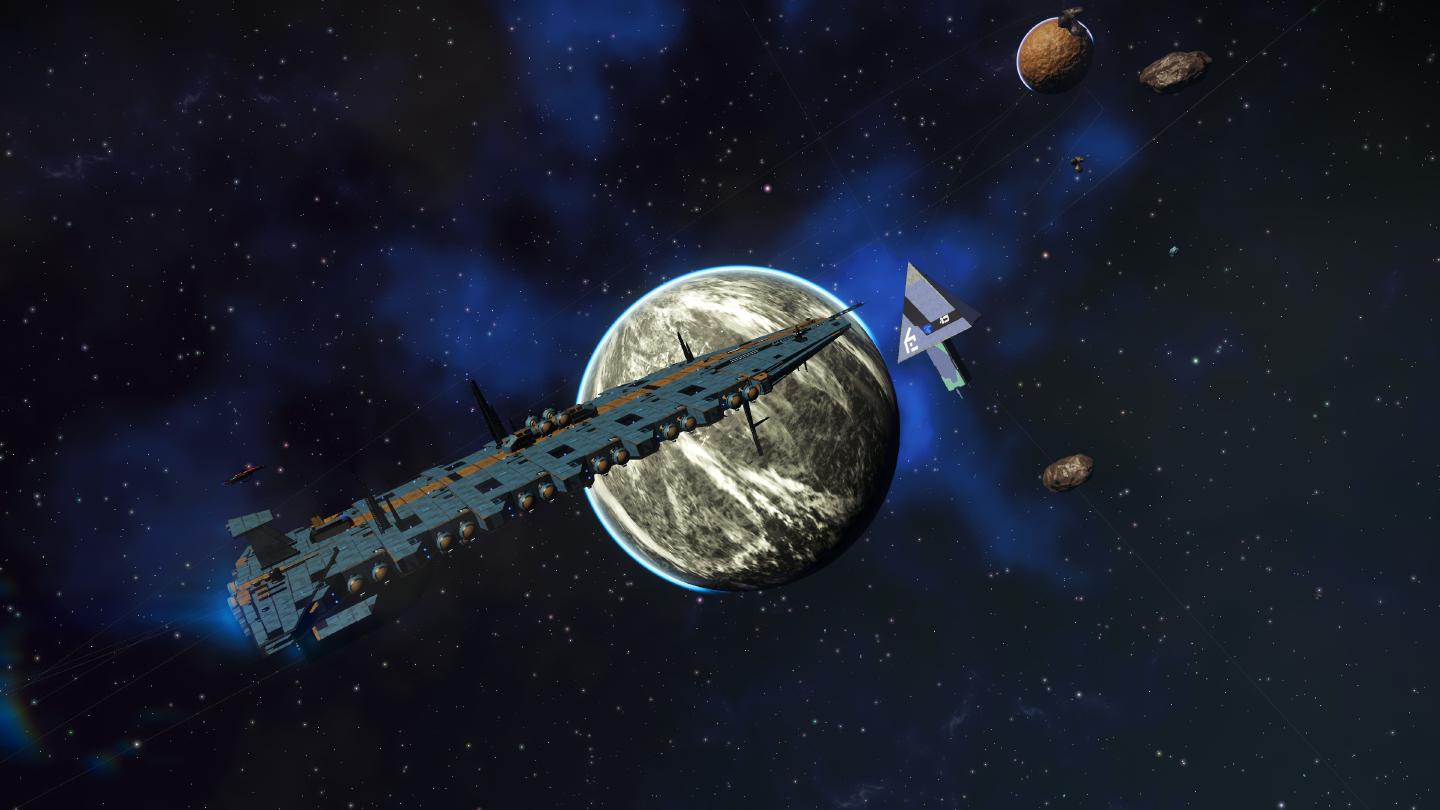 Mon cargo approchant la station spatiale locale 8xIXWd