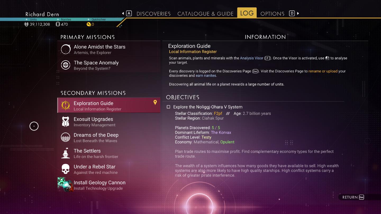 L'écran des missions bVL6ux