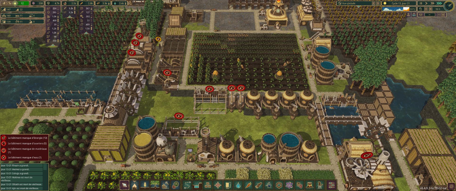 Sécheresse = machines à l'arrêt ccpXP4