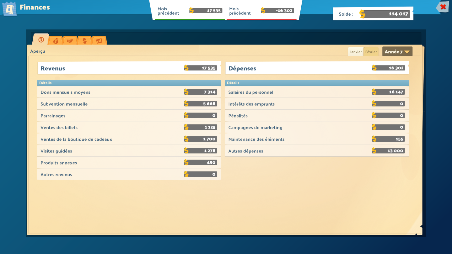 Capture d'écran du jeu Two Point Museum Capture d'écran du jeu Two Point Museum