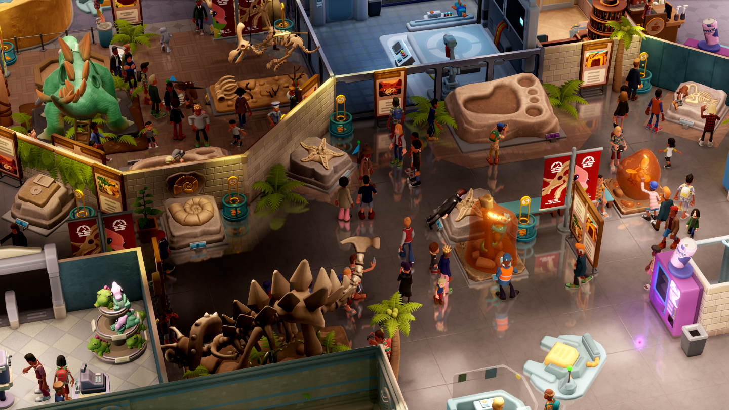 Capture d'écran du jeu Two Point Museum Capture d'écran du jeu Two Point Museum