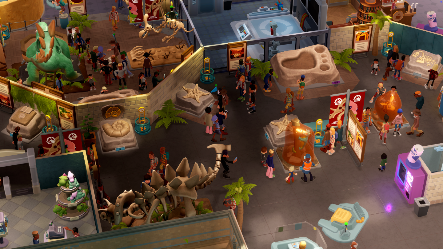 Capture d'écran du jeu Two Point Museum Capture d'écran du jeu Two Point Museum