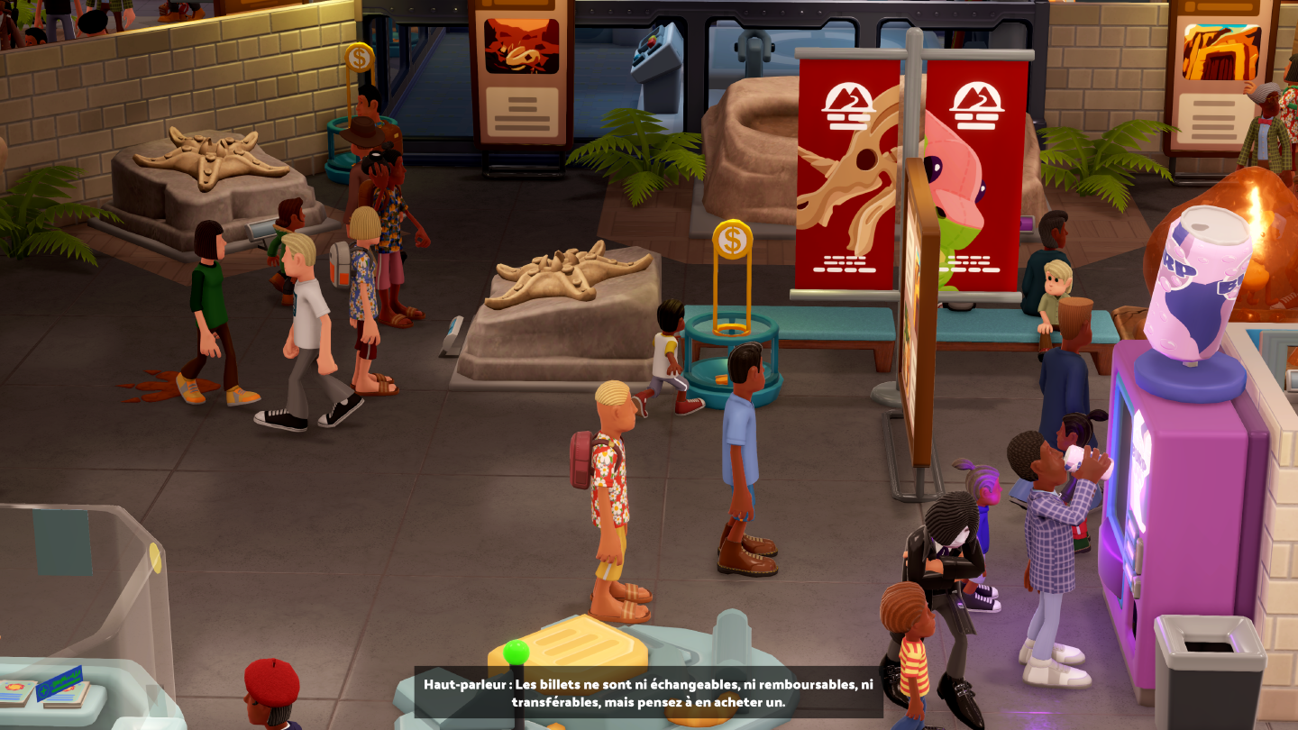 Capture d'écran du jeu Two Point Museum Capture d'écran du jeu Two Point Museum