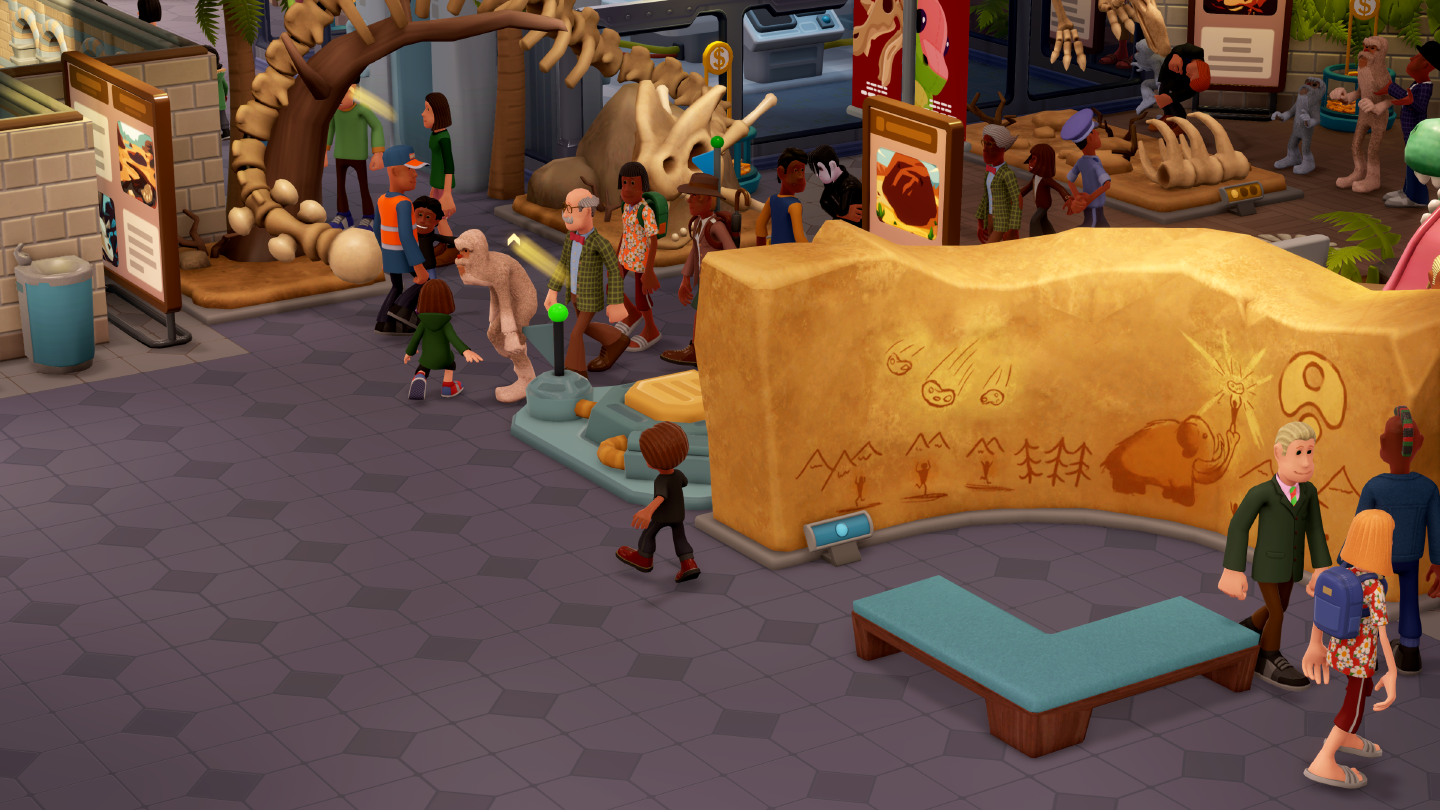 Capture d'écran du jeu Two Point Museum Capture d'écran du jeu Two Point Museum