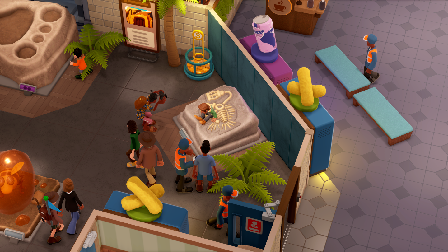 Capture d'écran du jeu Two Point Museum Capture d'écran du jeu Two Point Museum