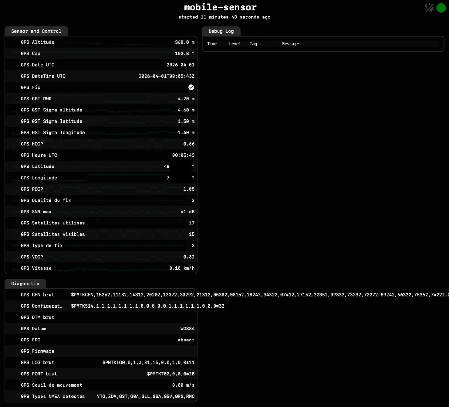 Utiliser un GPS en I²C sur ESP32 avec ESPHome