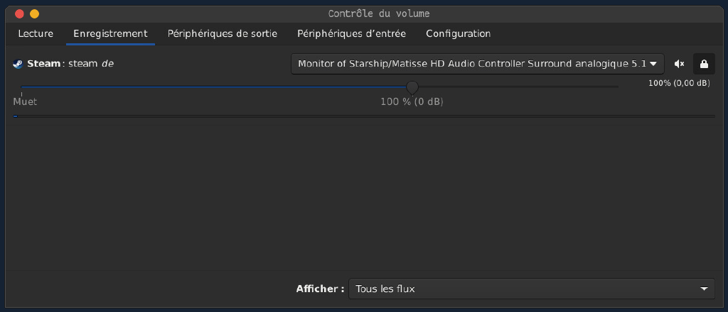 Périphérique de capture utilisé par le streaming depuis Steam PJKP4B