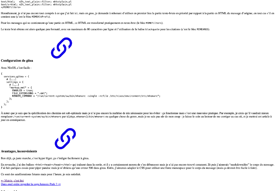 Un article sans feuille de style 2kCA23