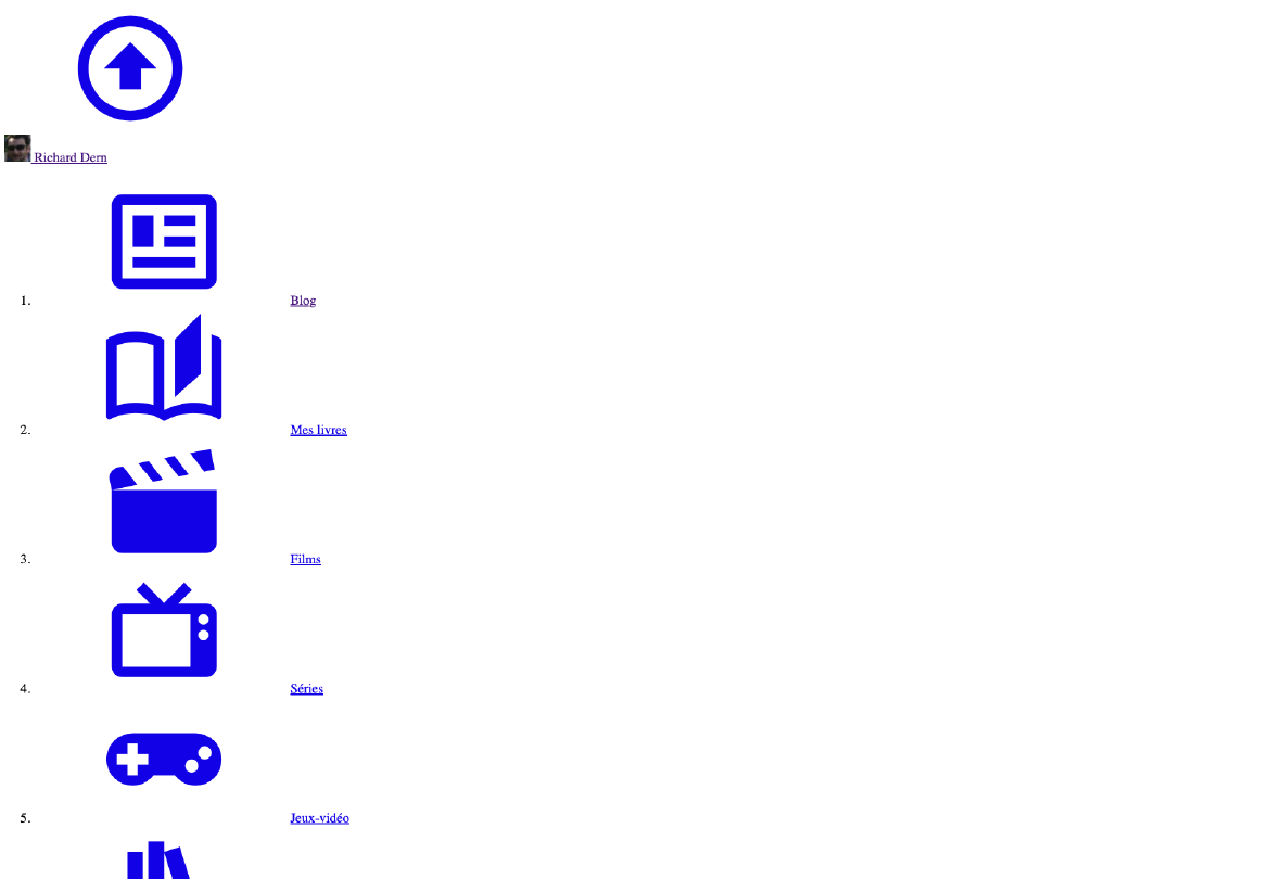 Mon site sans feuille de style. C'est de la merde. u5AZum