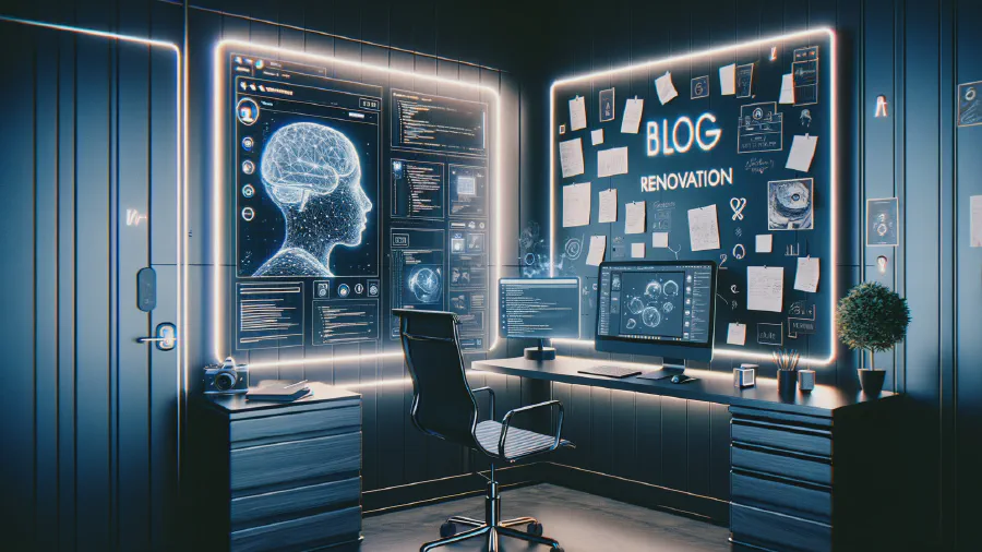 Image de couverture pour Nouvelle version du blog