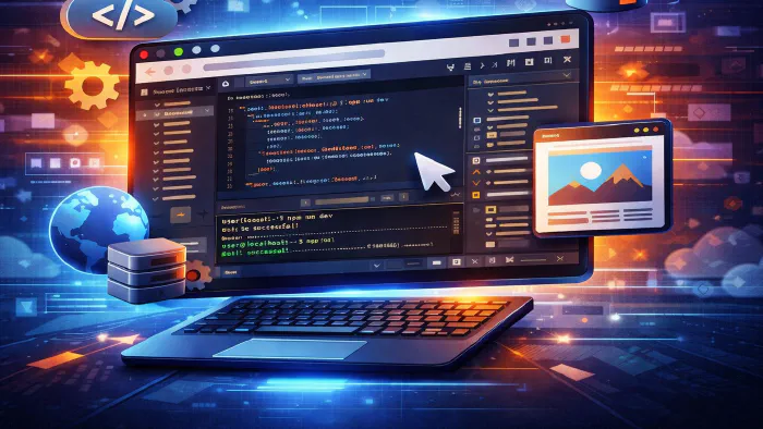 Image de couverture pour Développer dans son navigateur