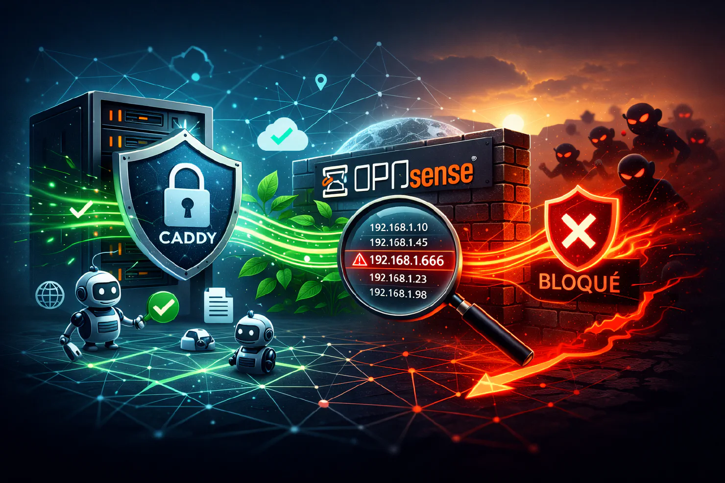 Une façon créative de bloquer les indésirables