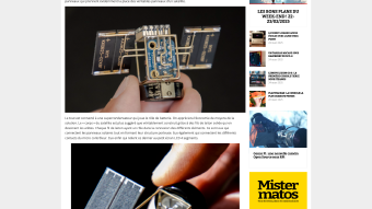 Image de couverture pour Un satellite miniature pour connaitre votre météo perso ?