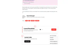 Image de couverture pour Laravel Pint - Laravel News