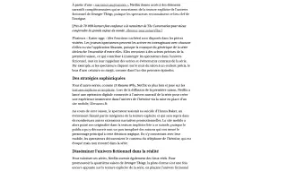 Image de couverture pour Pour promouvoir « Stranger Things », Netflix étend le récit au-delà des écrans