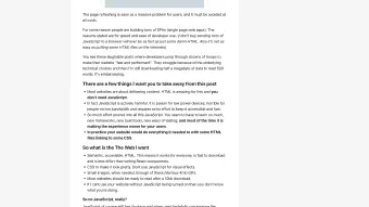 Image de couverture pour The Web I Want - DEV Community