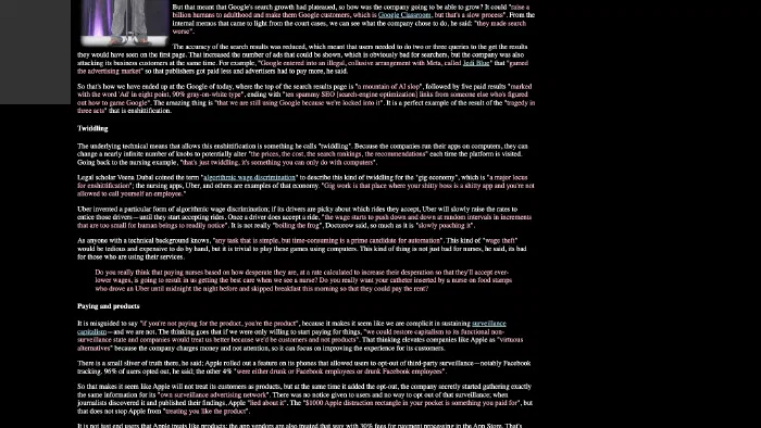 Image de couverture pour Cory Doctorow on how we lost the internet [LWN.net]