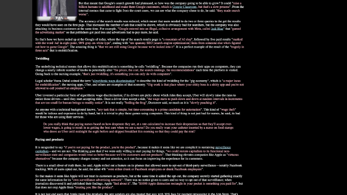 Image de couverture pour Cory Doctorow on how we lost the internet [LWN.net]