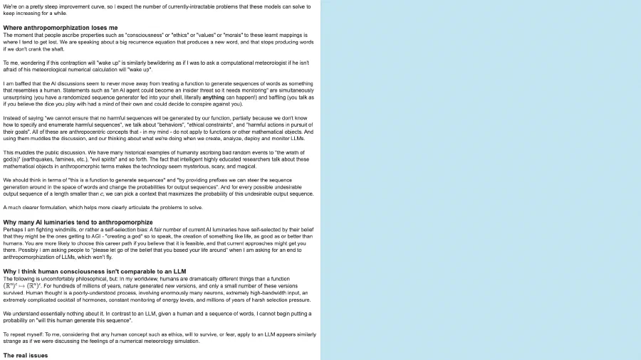 Image de couverture pour ADD / XOR / ROL: A non-anthropomorphized view of LLMs