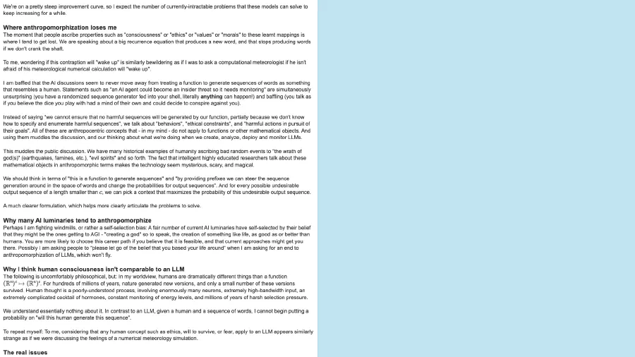 Image de couverture pour ADD / XOR / ROL: A non-anthropomorphized view of LLMs