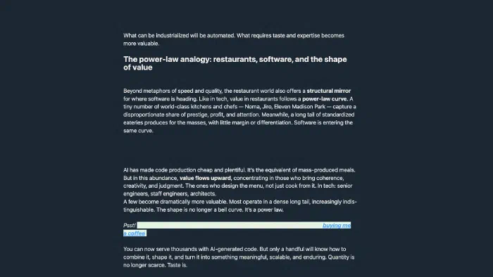 Image de couverture pour When software becomes fast food