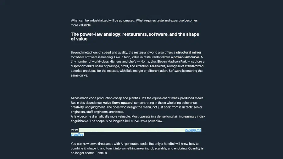 Image de couverture pour When software becomes fast food